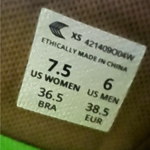 Cariuma VALLELY Skate Camel Suede  Cordura Ivory Logo Sneaker Womens 7.5 /Mens 6 - Picture 8 of 9